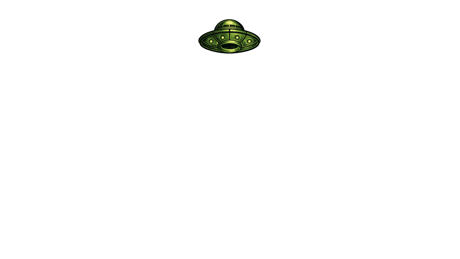 A flying saucer over the cosmic landscape